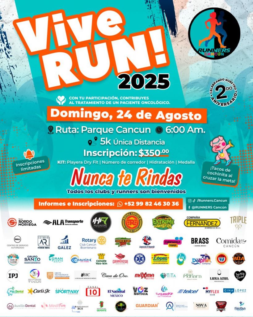 Vive Run 2025 El Nacional México